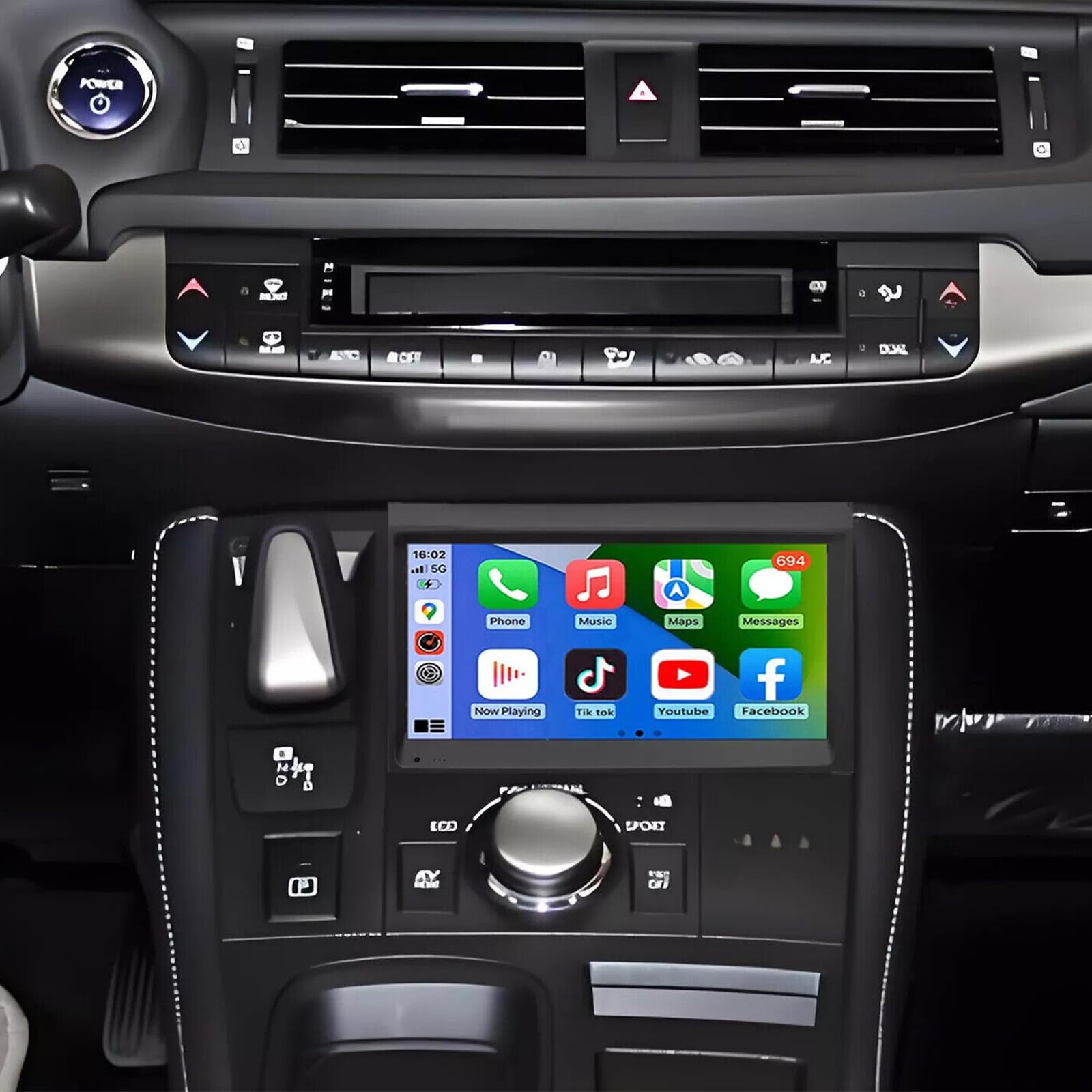Amazon.com: Car Stereo Fit for Lexus CT200H CT200 LHD 2011 2012